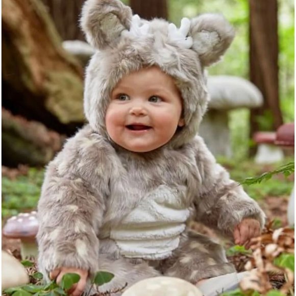 Pottery Barn Other - Pottery Barn Woodland Baby Fawn Deer Costume 6-12 months